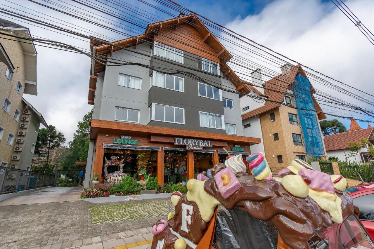 Ferienwohnung Rosa Edificio Bernhard Wolff Gramado Exterior foto